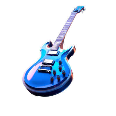 3D吉他可商用素材