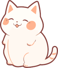猫咪贴纸商业可用素材