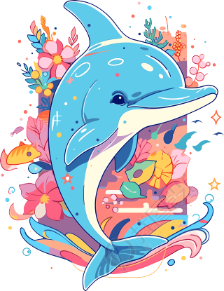 海豚高清PNG图形素材