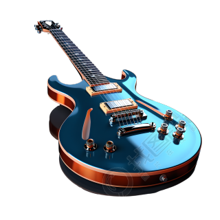 3D吉他商用图形素材