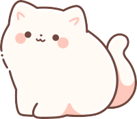 猫咪贴纸创意设计元素
