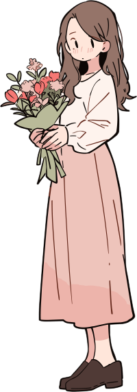 教师节卡通女老师PNG插图