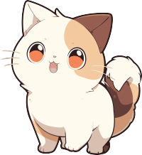 猫咪贴纸趣味设计元素