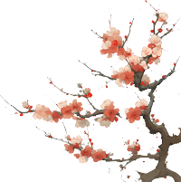 梅花透明背景设计素材