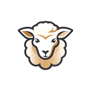 羊logo可商用插画