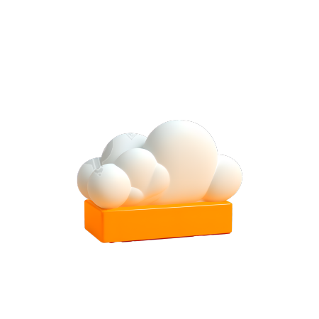 3D立体云PNG图形素材