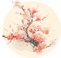 梅花商业设计插图