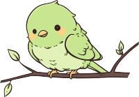 彩色小鸟商用创意插图