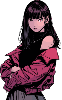 漫画女孩可商用素材