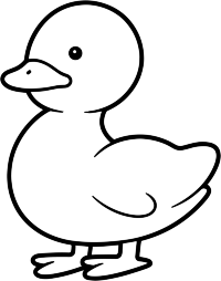 小鸭子简笔画