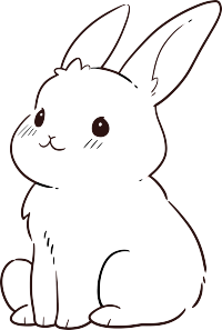 兔子简笔画