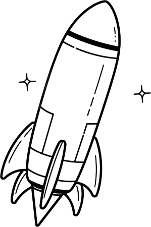 火箭简笔画