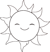 太阳简笔画