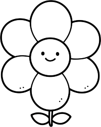 简笔画花
