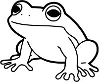 青蛙简笔画