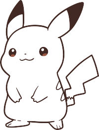 皮卡丘简笔画