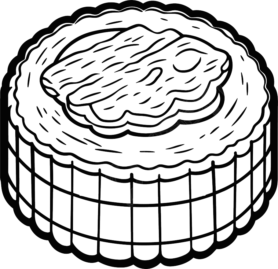 月饼图片简笔画