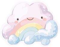 彩虹白云插图