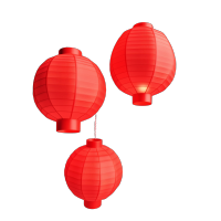 3D红灯笼节日装饰素材