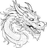 简笔画龙