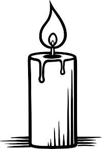 蜡烛简笔画