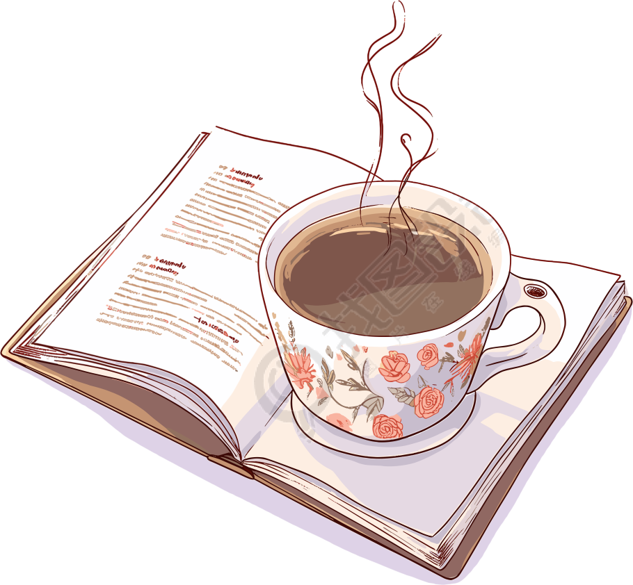 咖啡书籍优质插图