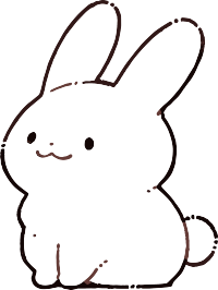 简笔画兔子