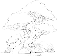 风景简笔画