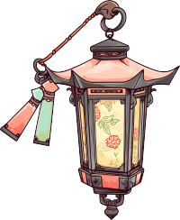 中式灯笼创意设计图形素材