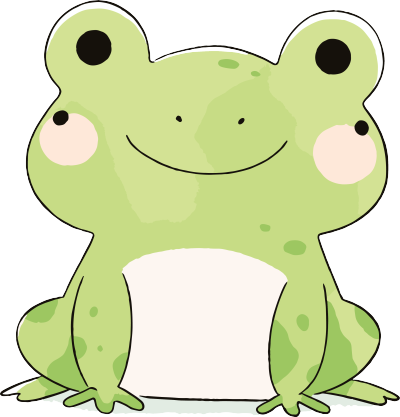 青蛙商业设计插图