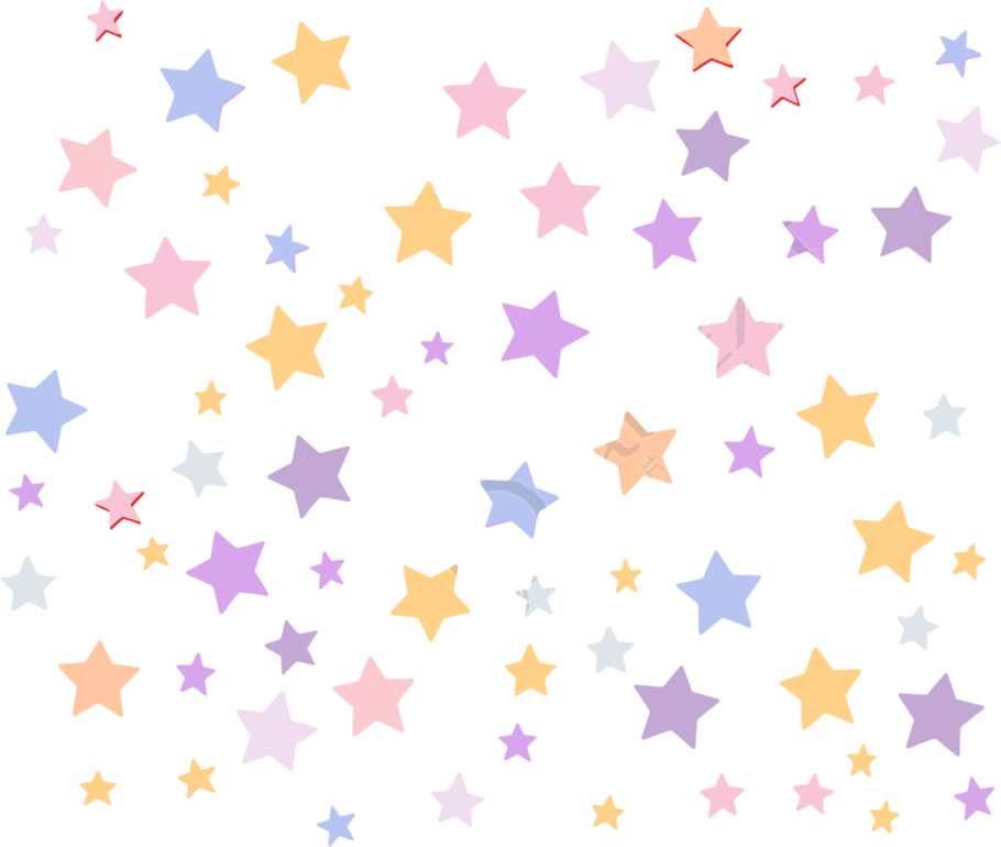 星星背景插画素材