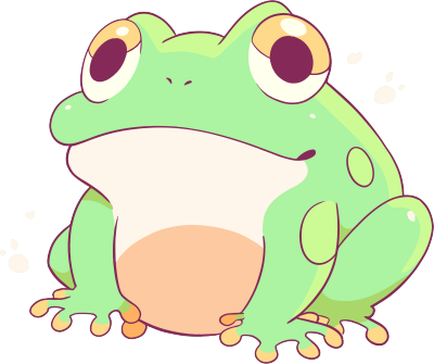 青蛙插画设计元素