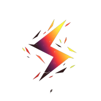 闪电logo商业设计元素