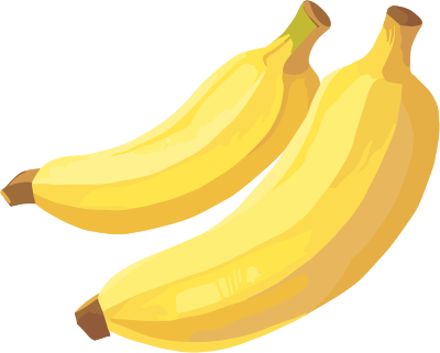 香蕉商业设计元素