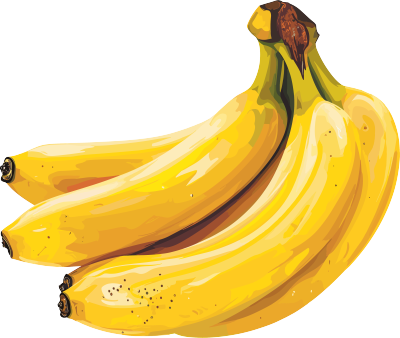 香蕉高清矢量素材