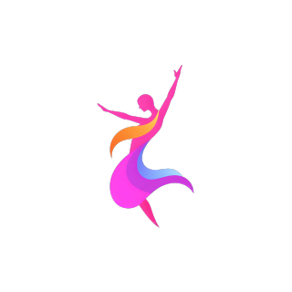 舞蹈logo图标设计元素