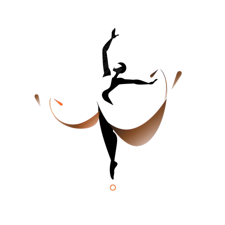 舞蹈logo透明背景插画