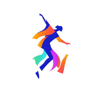 舞蹈logo高清图形素材