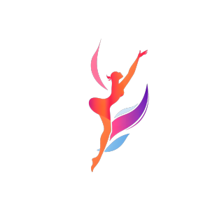 舞蹈logo图形设计元素