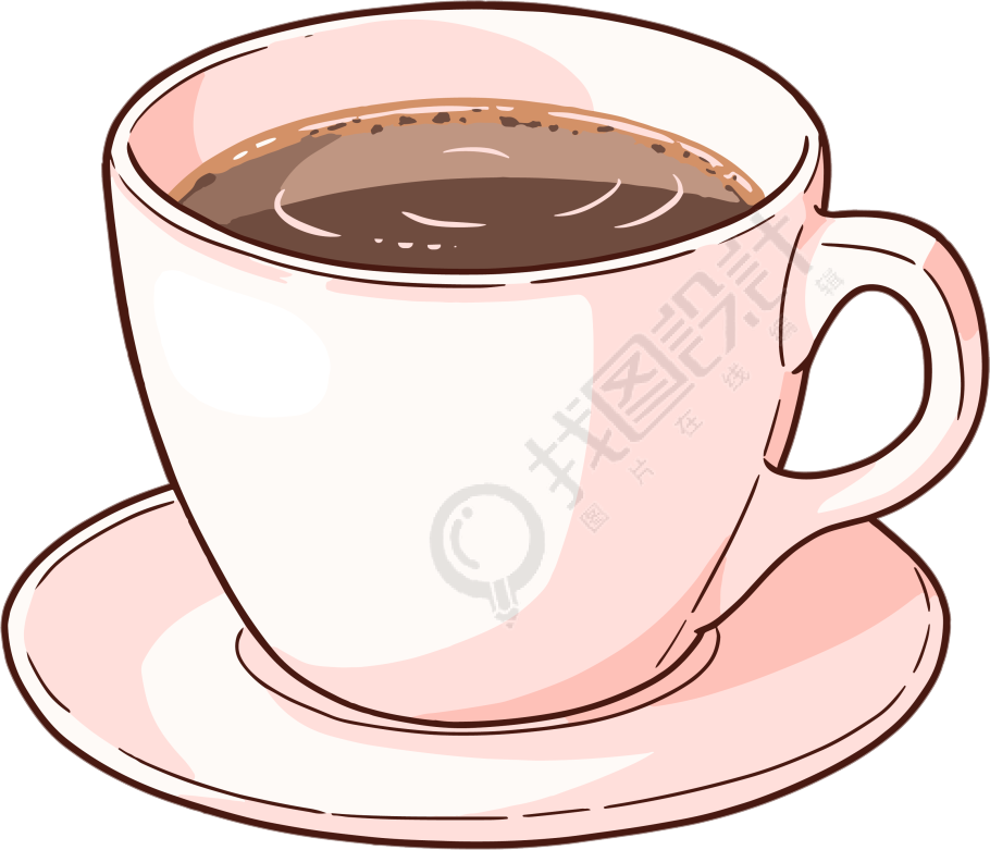 咖啡杯高清质量图形素材