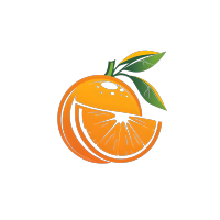 橙子logo透明背景素材
