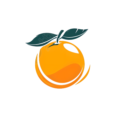 橙子logo高清图形素材