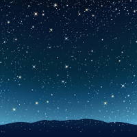 黑夜星空背景创意设计元素