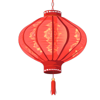 红灯笼创意插画