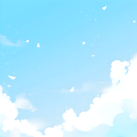 浅蓝色背景PNG插画