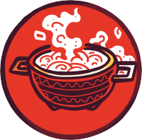卡通火锅可商用插图