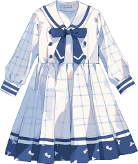 衣服卡通可爱插图
