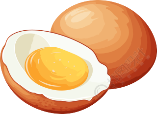 鸡蛋卡通高清图形素材