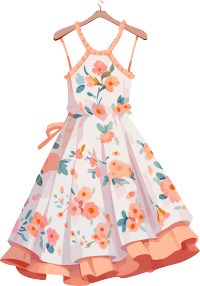 衣服卡通可商业插画