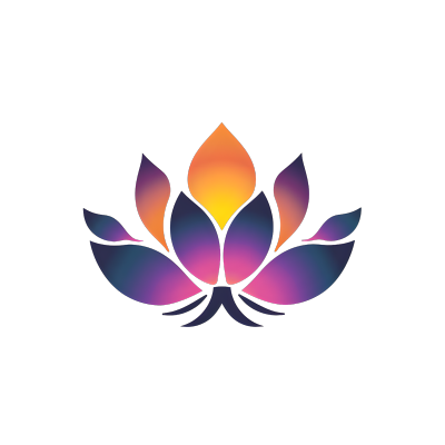 莲花logo插画素材